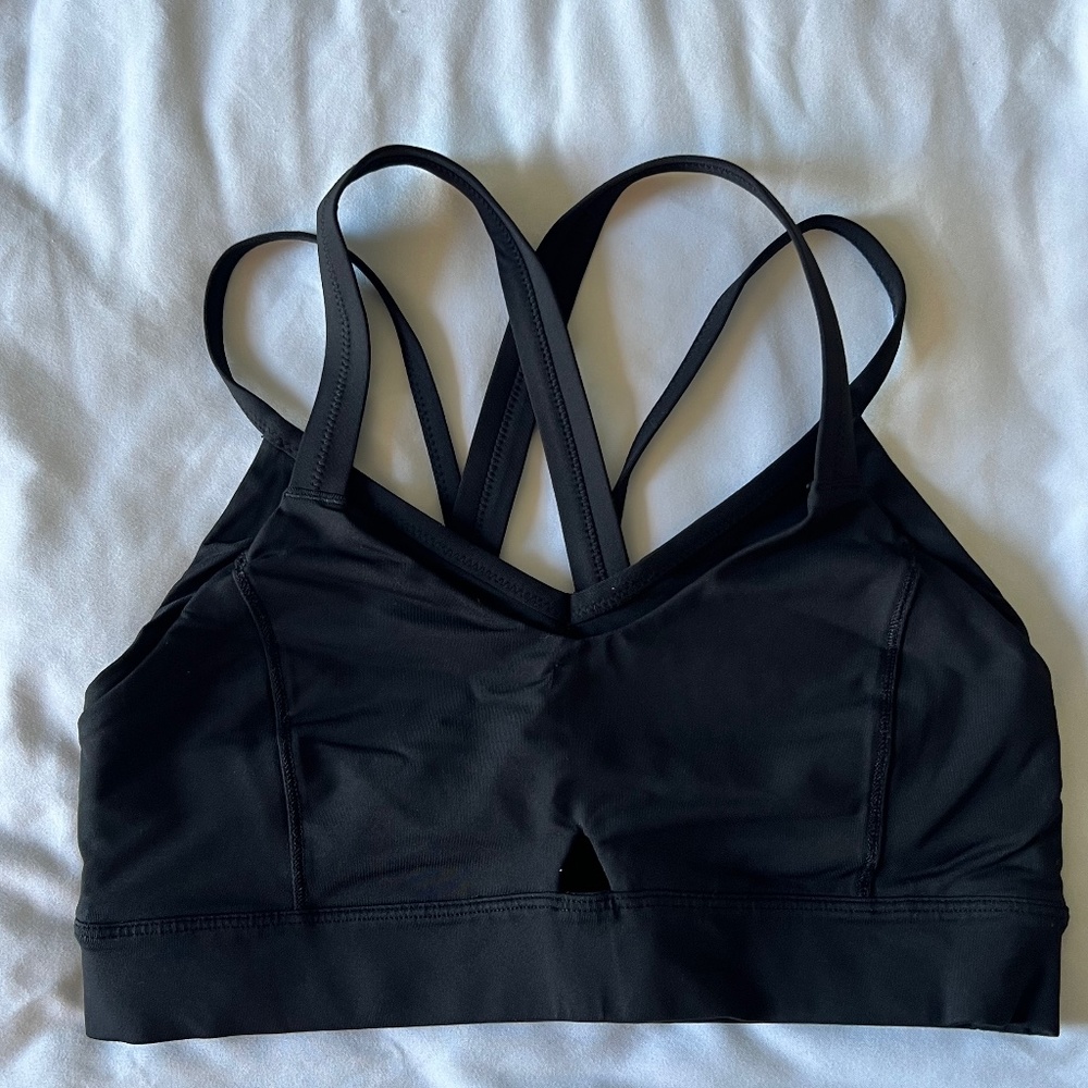 Lululemon Run For Days Bra Black Size 6